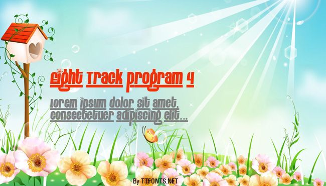 Eight Track program 4 example